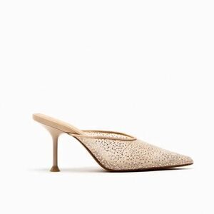ZARA SPARKLY MESH MULES